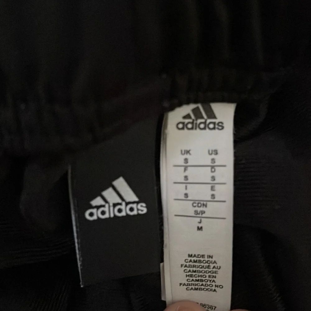 Adidas Side Stripe Tricot Track Pants Black Men’s‎ Small